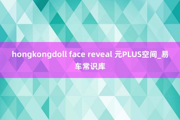 hongkongdoll face reveal 元PLUS空间_易车常识库